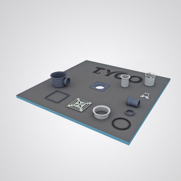 L & U Shape XPS Tile Backer Board